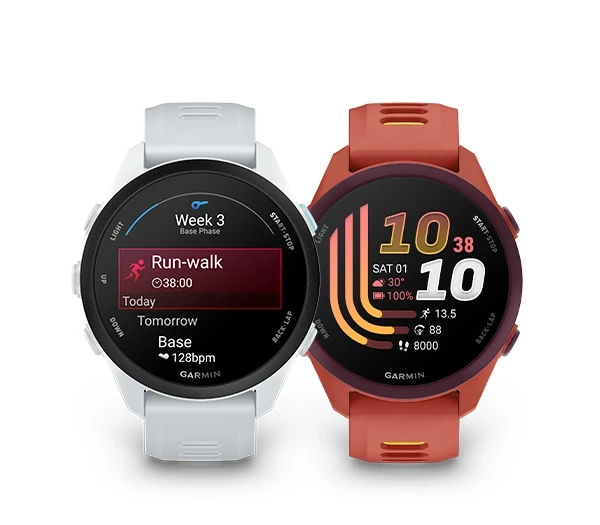 FORERUNNER® 70 | 170 Easy-to-use GPS running smartwatches