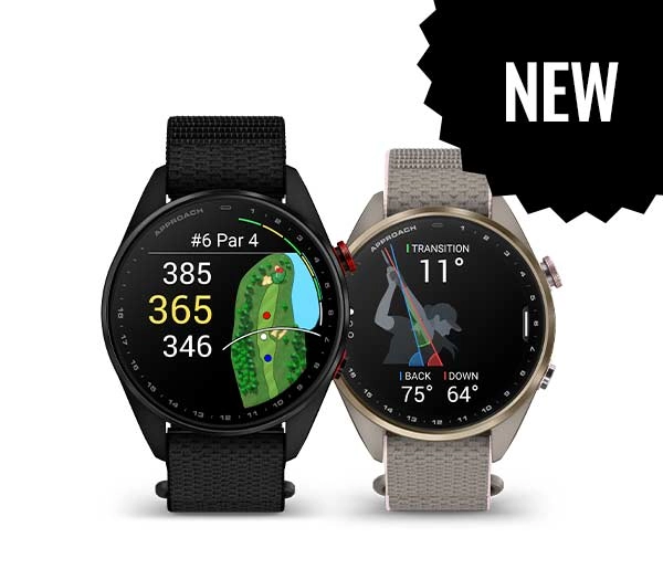 APPROACH® S72 Our most advanced golf smartwatch