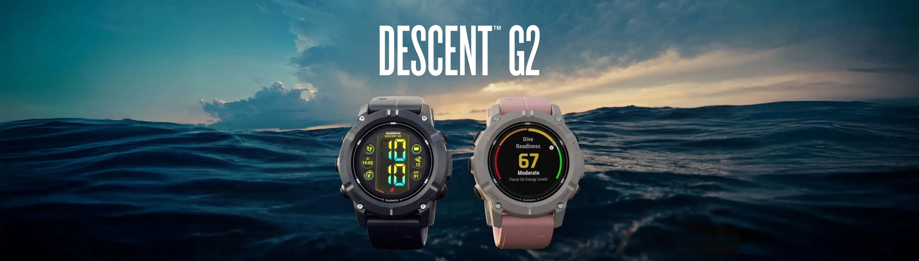 Descent™ G2 | Black with Black Band | Garmin UAE
